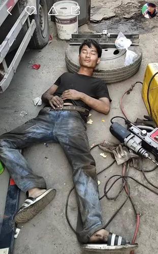 快手汽修九零后师傅