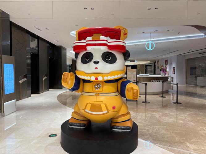 抖音商定大熊猫人偶