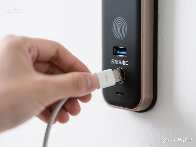 指纹充电怎样拍快手