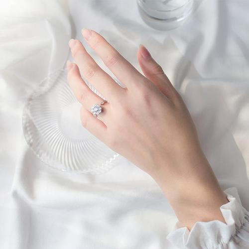 抖音余潇潇同款钻戒