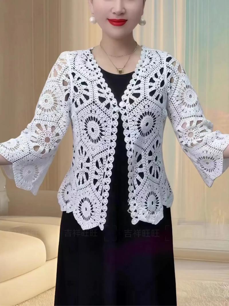 抖音教披肩防晒系法