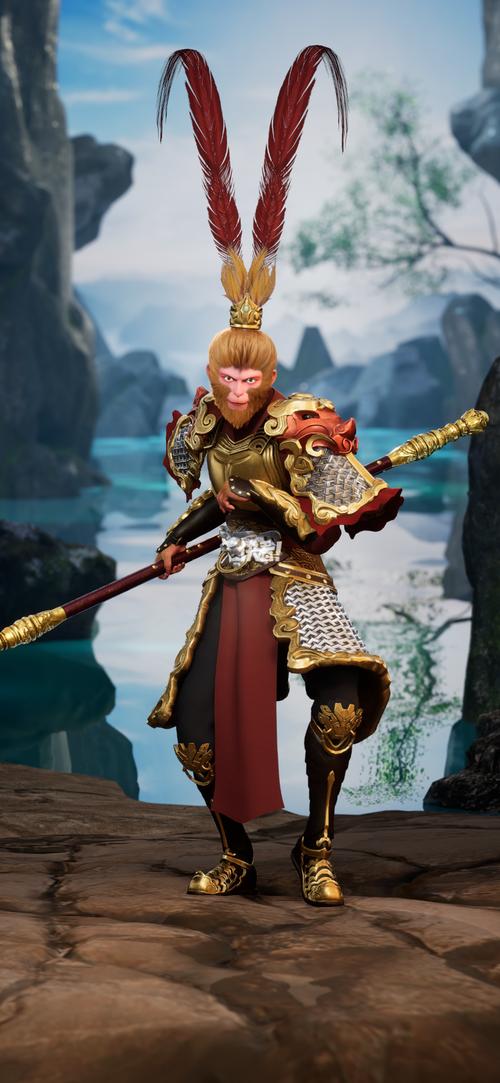 快手帅气的悟空照片