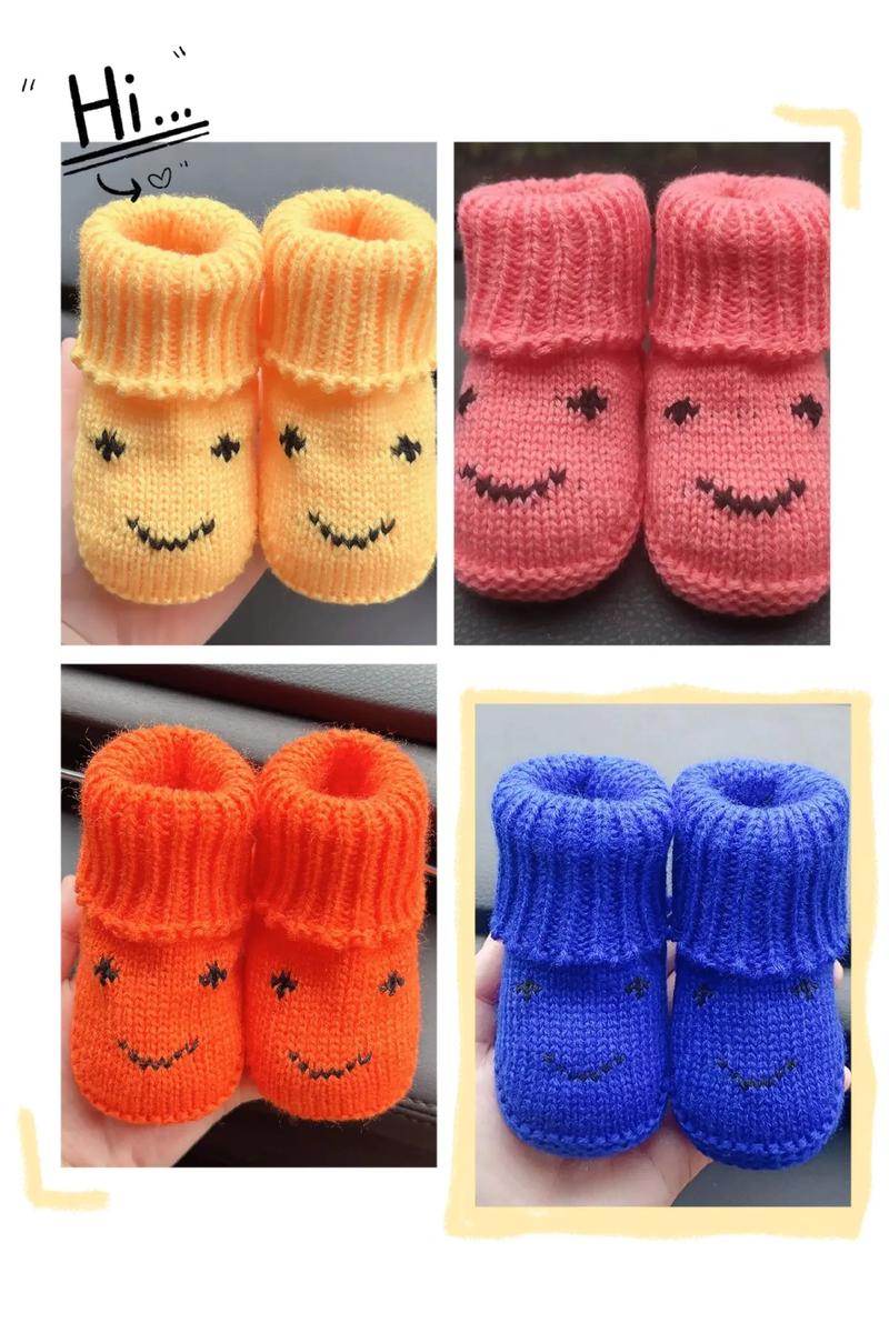 抖音最火宝宝毛线鞋