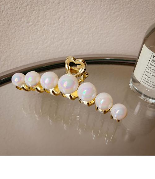 抖音很火的珍珠发夹