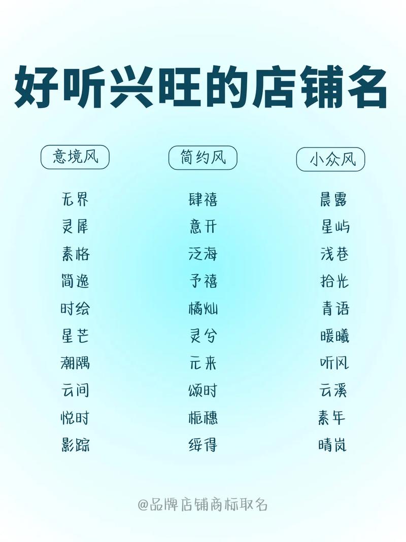 快手红人淘宝店铺名