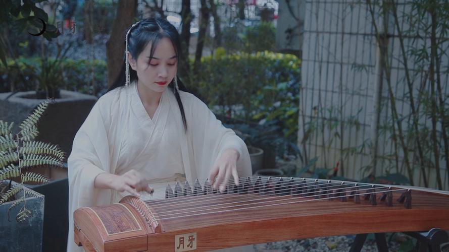 快手弹古筝视频姗姗