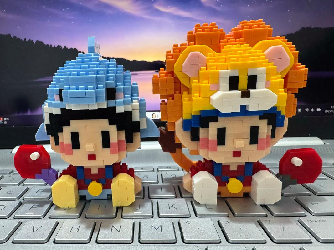 抖音小萌猪风扇积木