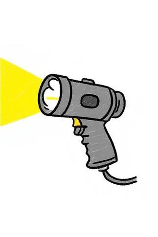 抖音同款电筒手工画