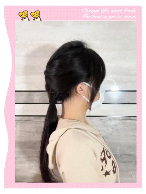 抖音上没头绳扎头发