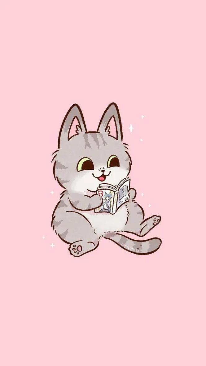 抖音网红动漫猫图片