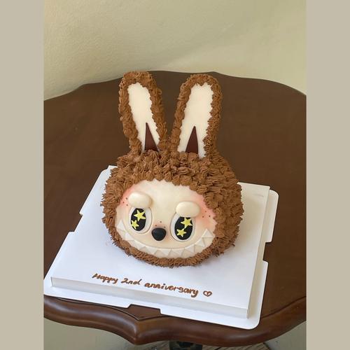 抖音网红蛋糕布朗熊