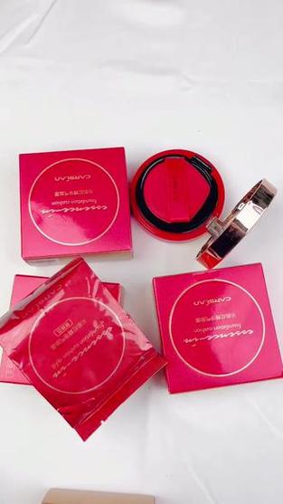 抖音红色盒子的气垫