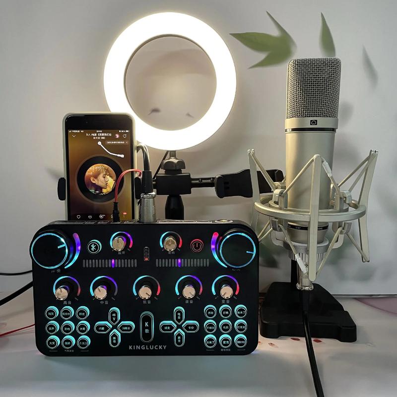 手机直播电脑放伴奏