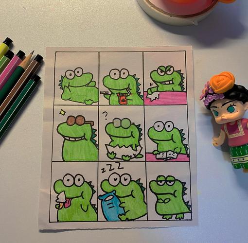 抖音手指鳄鱼头画法