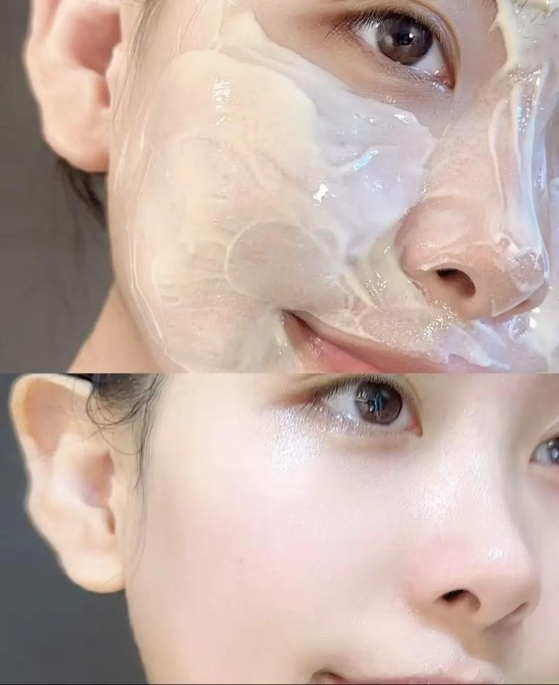 抖音 化妆 水乳后