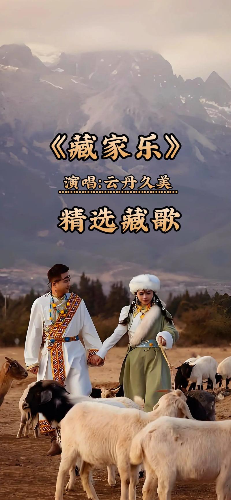 快手流行的藏族歌曲