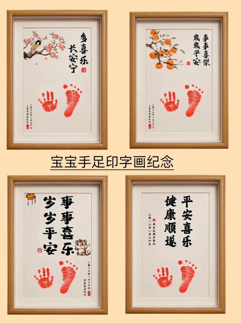 抖音宝宝按手印文字