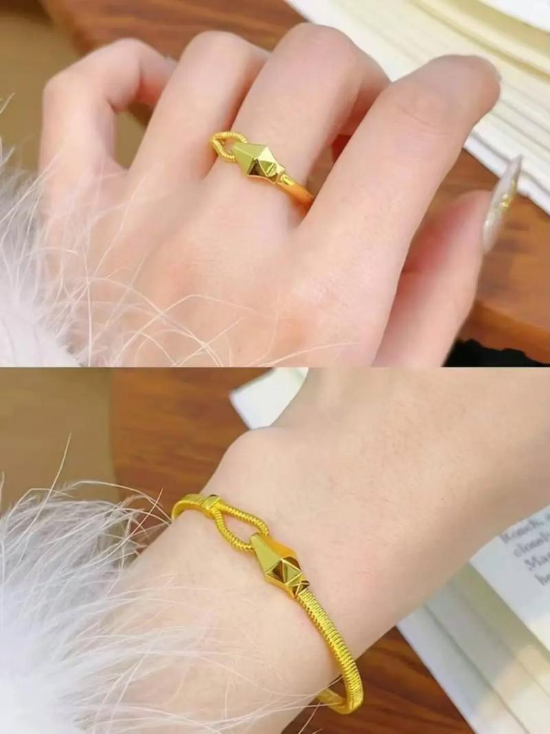 抖音可收缩戒指手镯