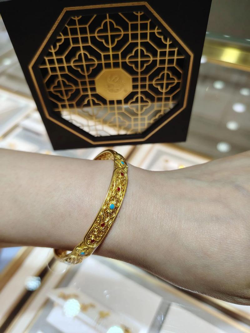老凤祥抖音同款手镯