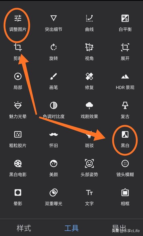 抖音黑白设置在哪里