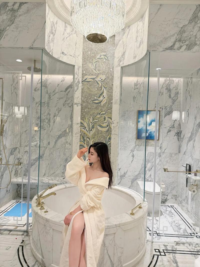 抖音酒店浴室凉衣服