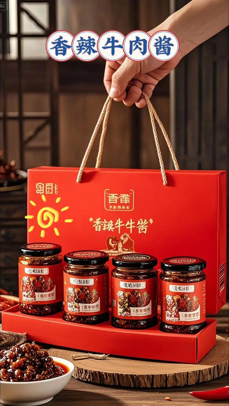 抖音野食小哥牛肉酱