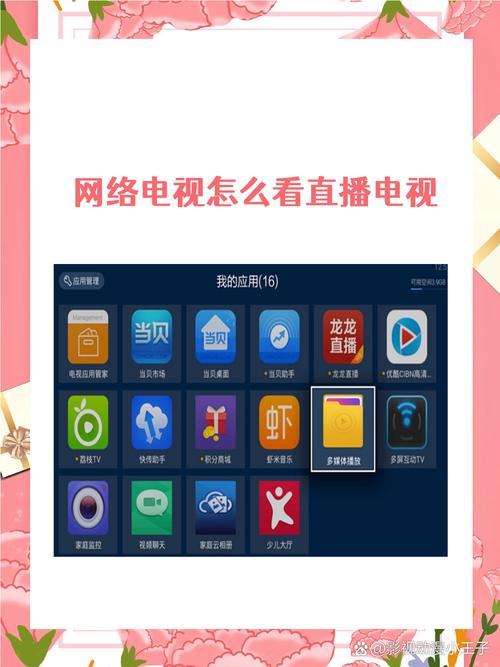 网络电视怎样看直播