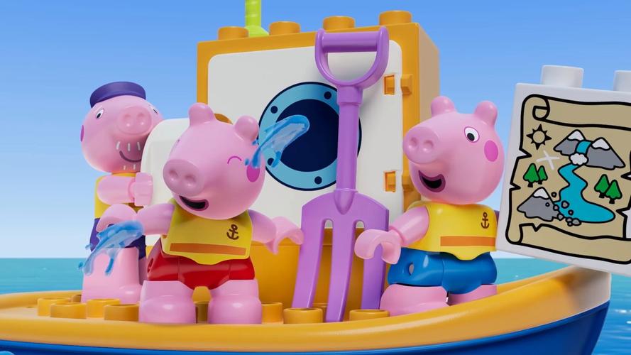 小猪佩奇划船 抖音