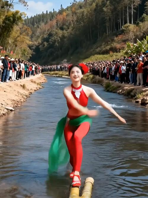 抖音广告橄榄服跳舞