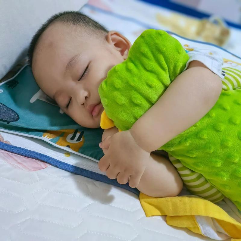 玩偶抱孩子睡觉抖音