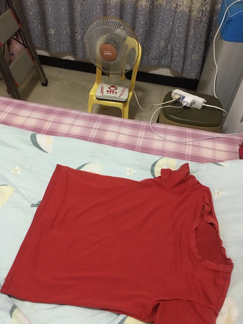 抖音里面风扇吹被套