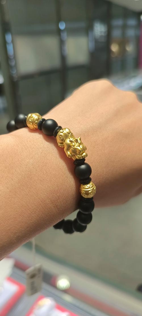 周生生抖音貔貅手链